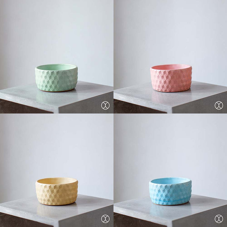 Concreate Samsara Planters Green