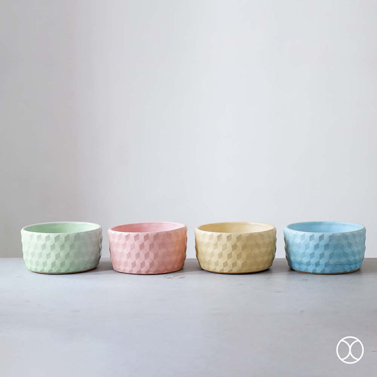 Concreate Samsara Planters Green
