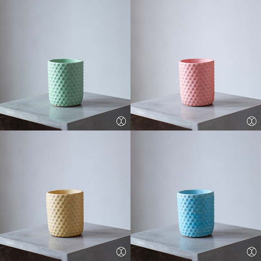 Concreate Samsara Planters Yellow