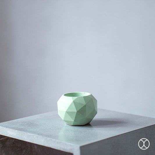 Concreate Reatha Planters Green
