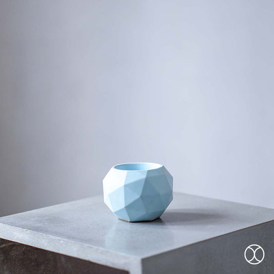 Concreate Reatha Planters Blue