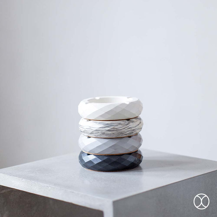 Concreate Luca Ashtray Grey