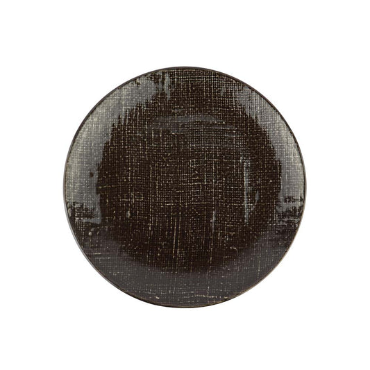 Lumikasa Callico Canvas Grey Ceramic Plate