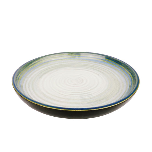 Lumikasa Mary Blue Round plate
