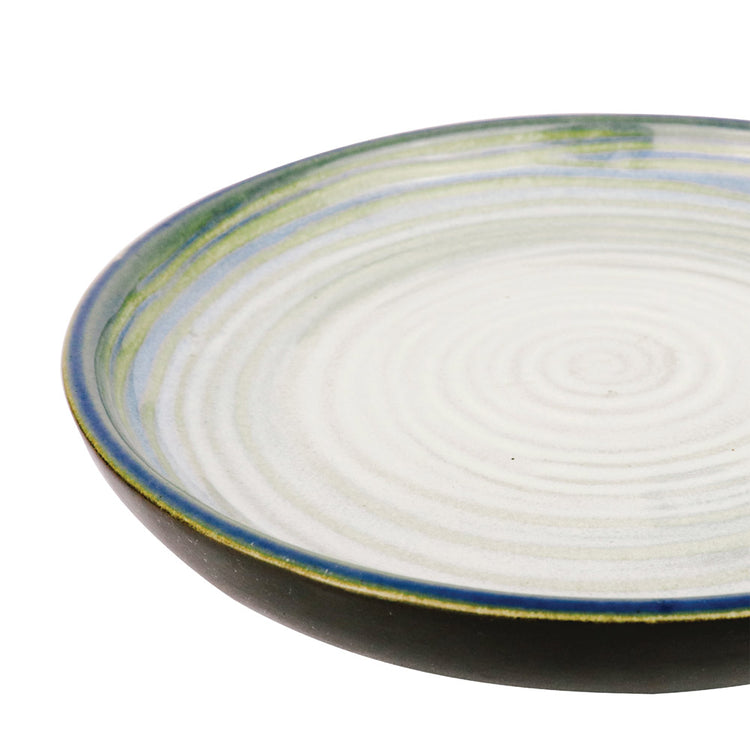 Lumikasa Mary Blue Round plate