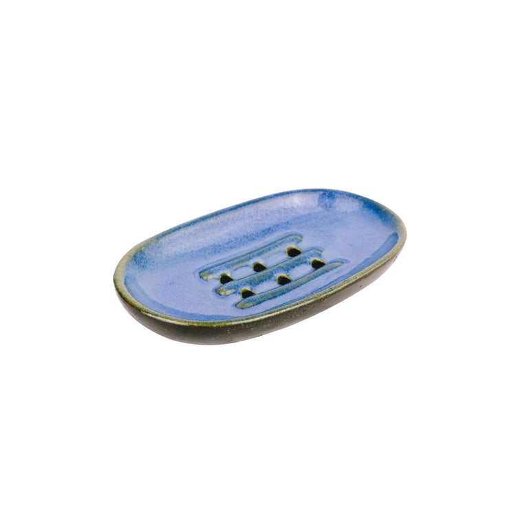Lumikasa Ione Navy Line Bathroom Set