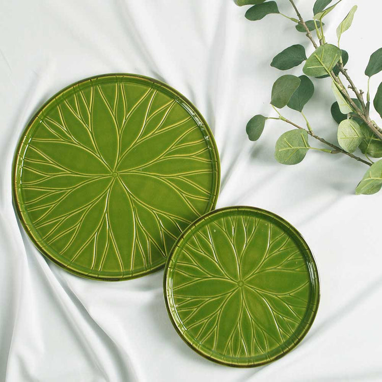 Nine Square Arisu Plate Green