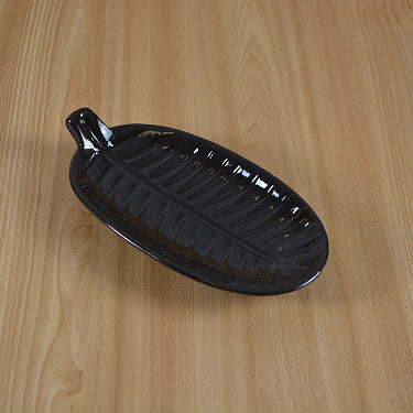 Nine Square Fujita Plate Black