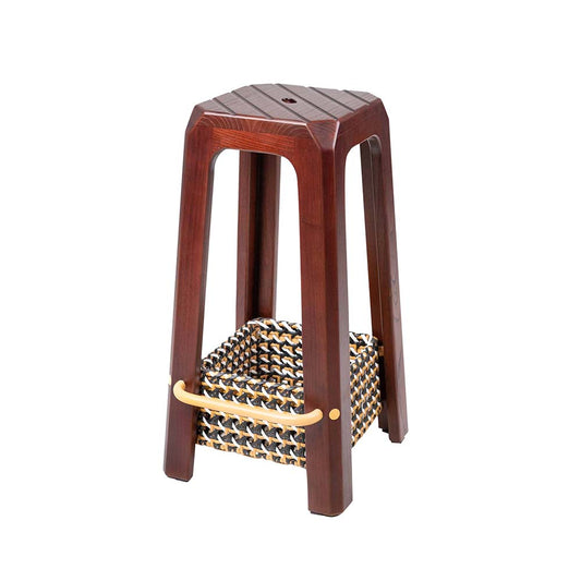 Every Collection BA Counter Stool with Basket Iron in Walnut Matte