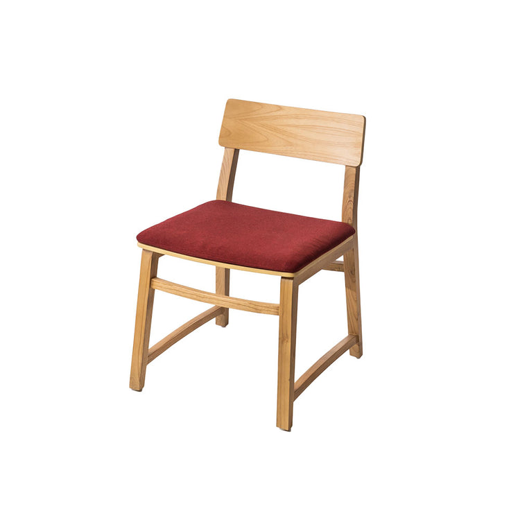 Every Collection SKHOLA Lounge Chair Natural - Paprika Cushion