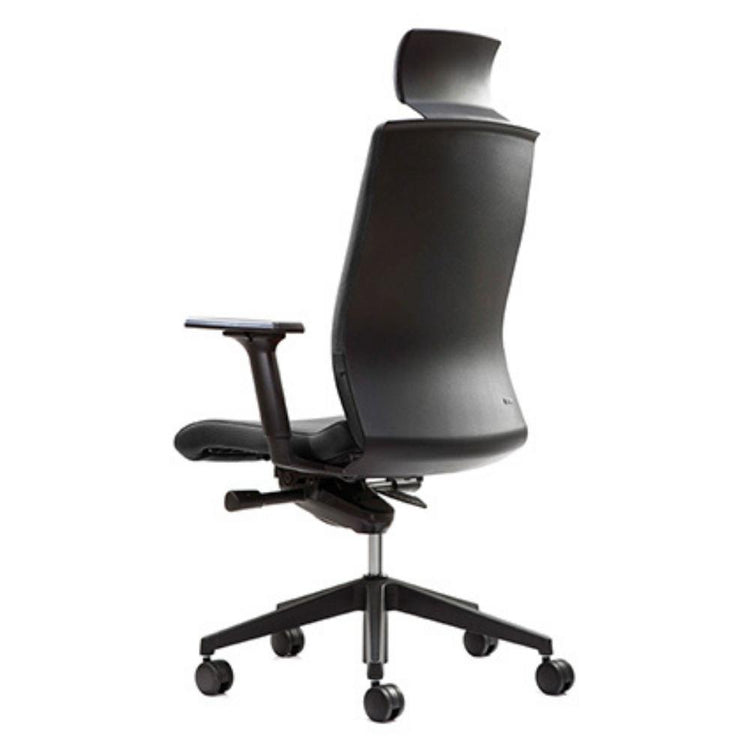 Firm Mono Chair Headrest Black