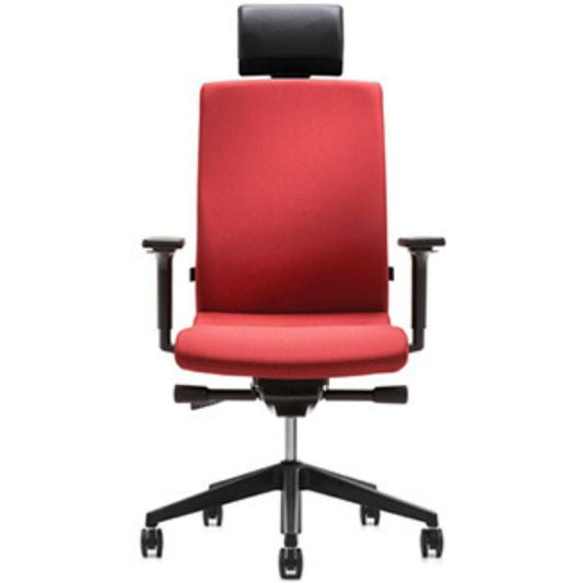 Firm Mono Chair Headrest Red