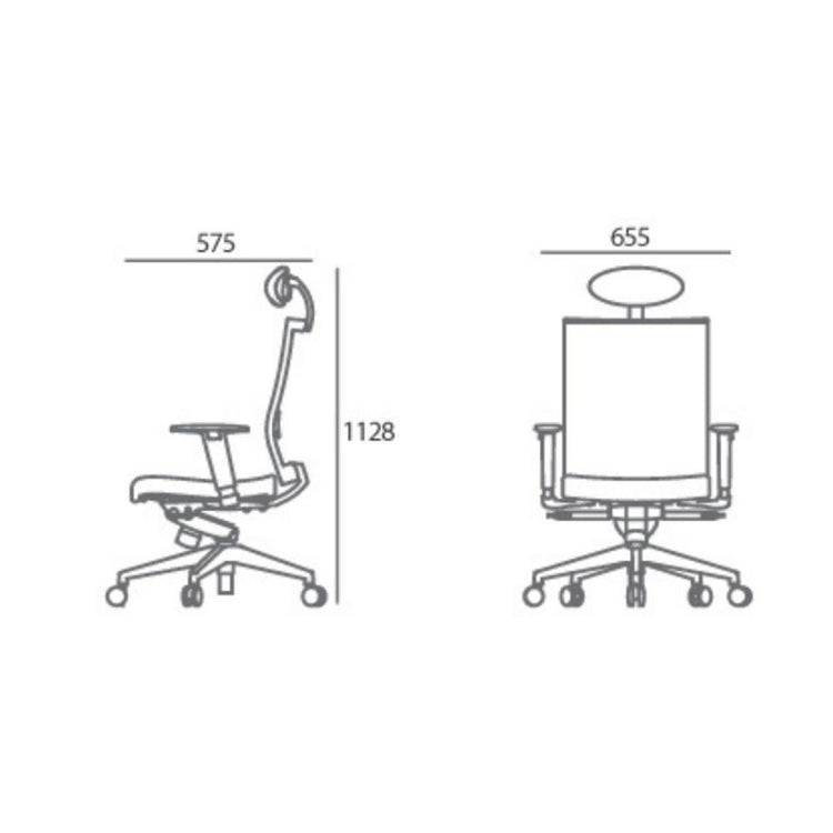 Firm Skin Chair Headrest