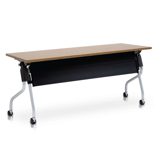 Firm Folding Desk Beech with Panel