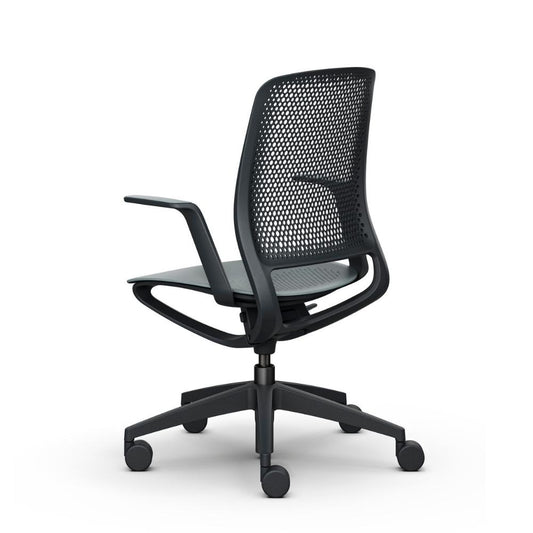 Sedus Semotion Chair Armrest Black Grey