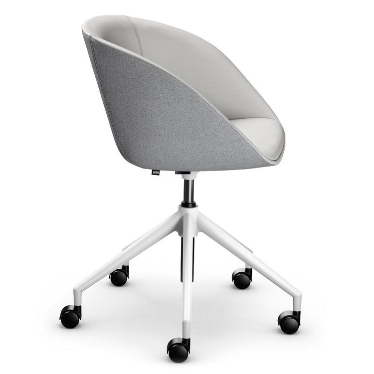 Sedus On Spot Cosy Swivel Chair Light Grey
