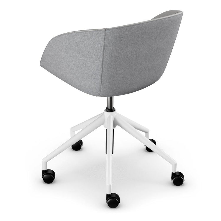 Sedus On Spot Cosy Swivel Chair Light Grey