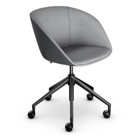 Sedus On Spot Cosy Swivel Chair Dark Grey