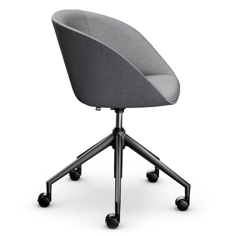 Sedus On Spot Cosy Swivel Chair Dark Grey