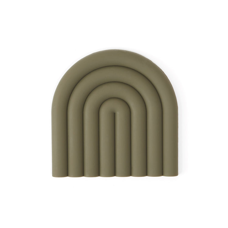Oyoy Rainbow Trivet Olive