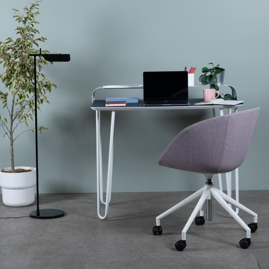 Firm Site B Study Desk Indigo Blue