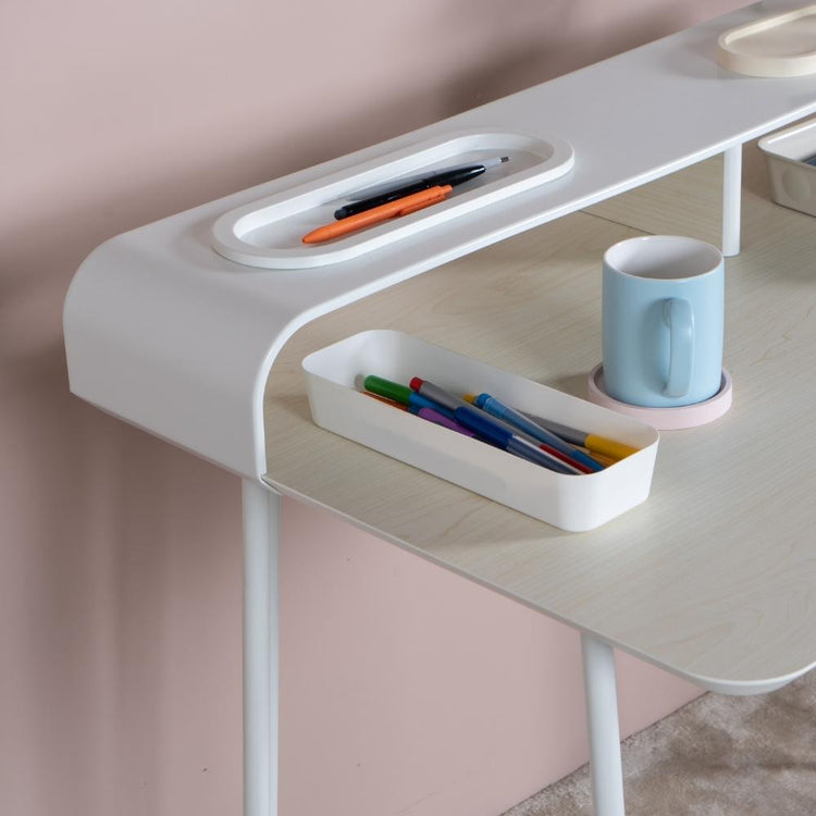 Firm Site B Study Desk Maple