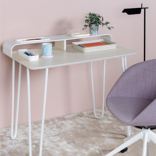 Firm Site B Study Desk Maple