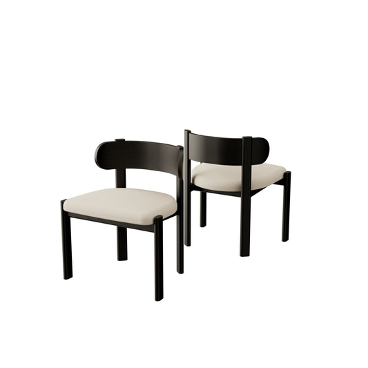 Liman Dining Chair Coffee Brown