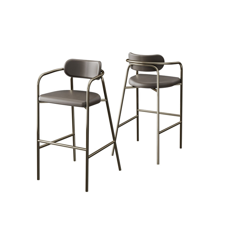 Lumba Bar Stool Gold