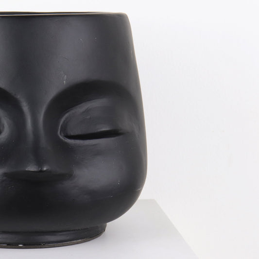 Lumikasa Cio M Black Vase