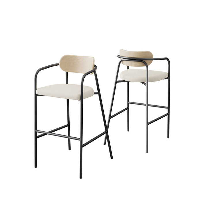 Lumba Bar Stool Anthracite