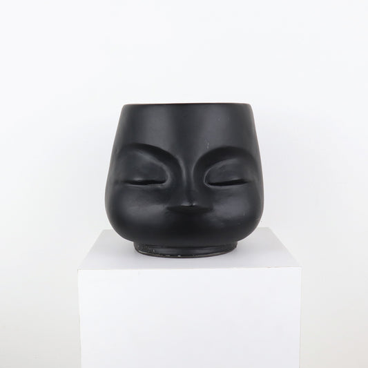 Lumikasa Cio M Black Vase