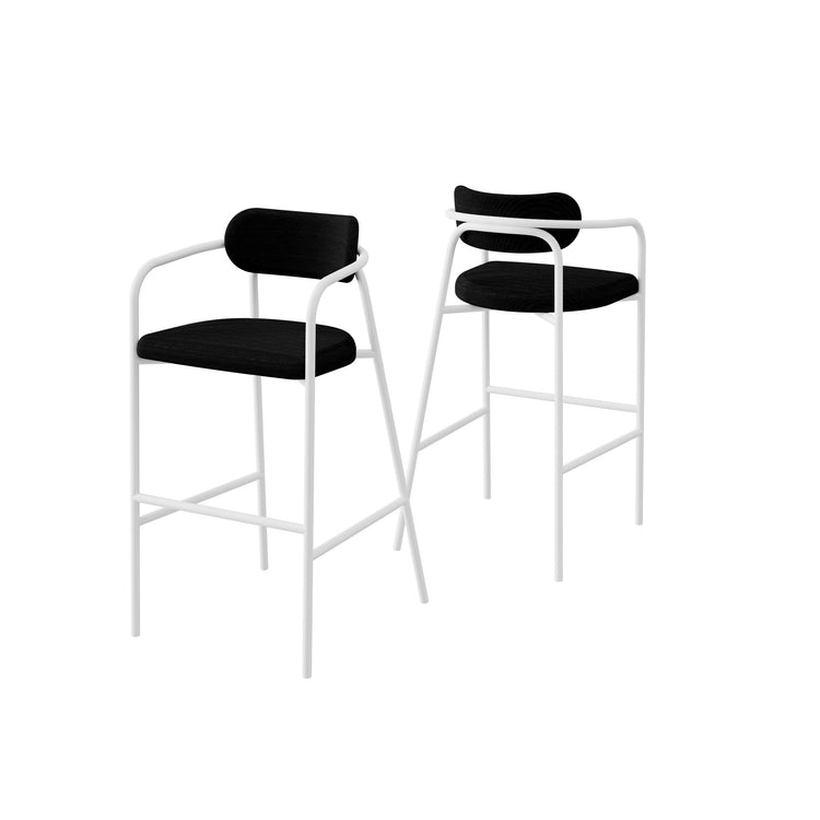Lumba Bar Stool White