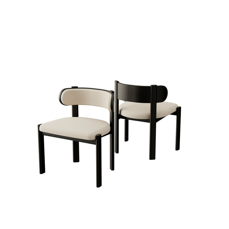Liman Dining Chair Coffee Brown