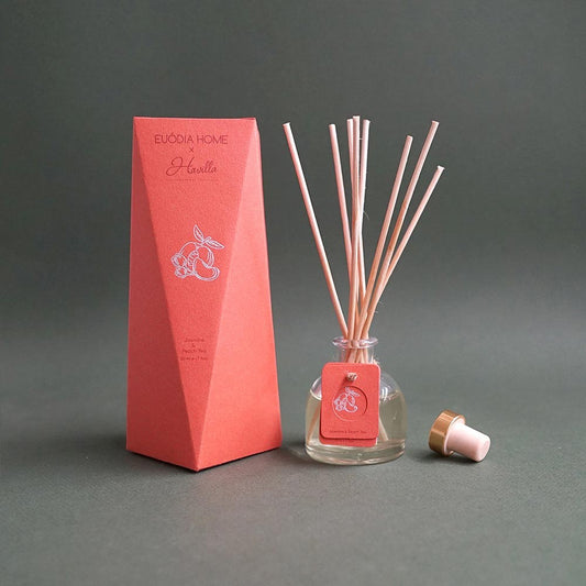 Euodia Home Havilla Jasmine and Peach Tea Diffuser 50ml