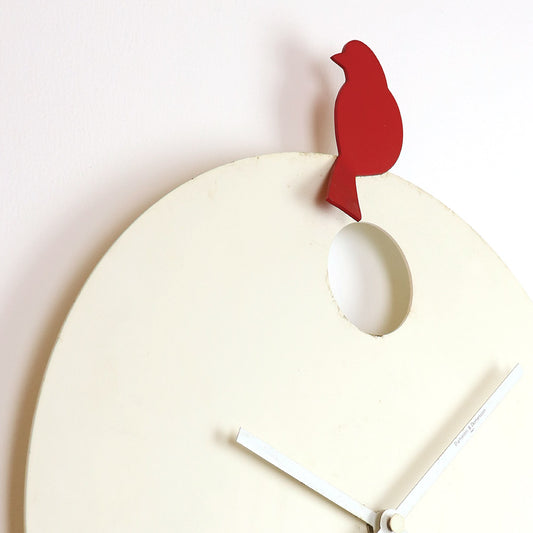 Freebird Wall Clock Red