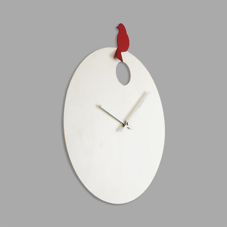 Freebird Wall Clock Red