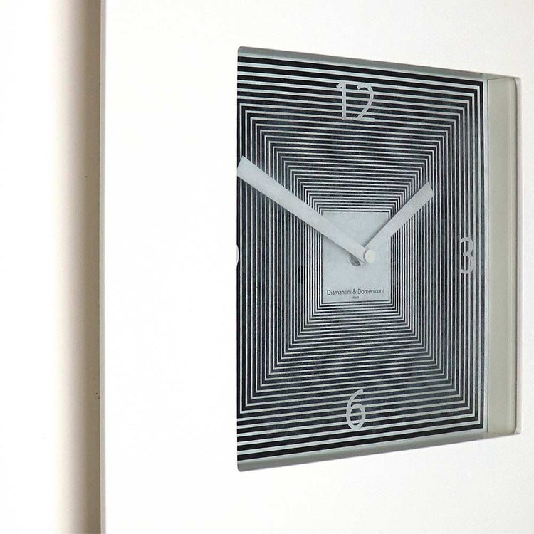 Target Clock White