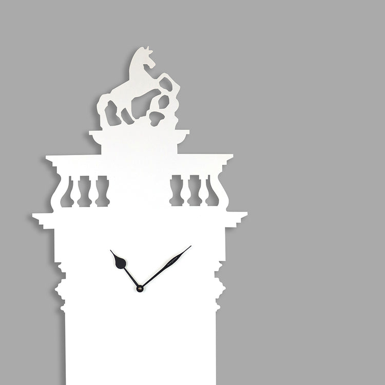Memoclok Wall Clock White