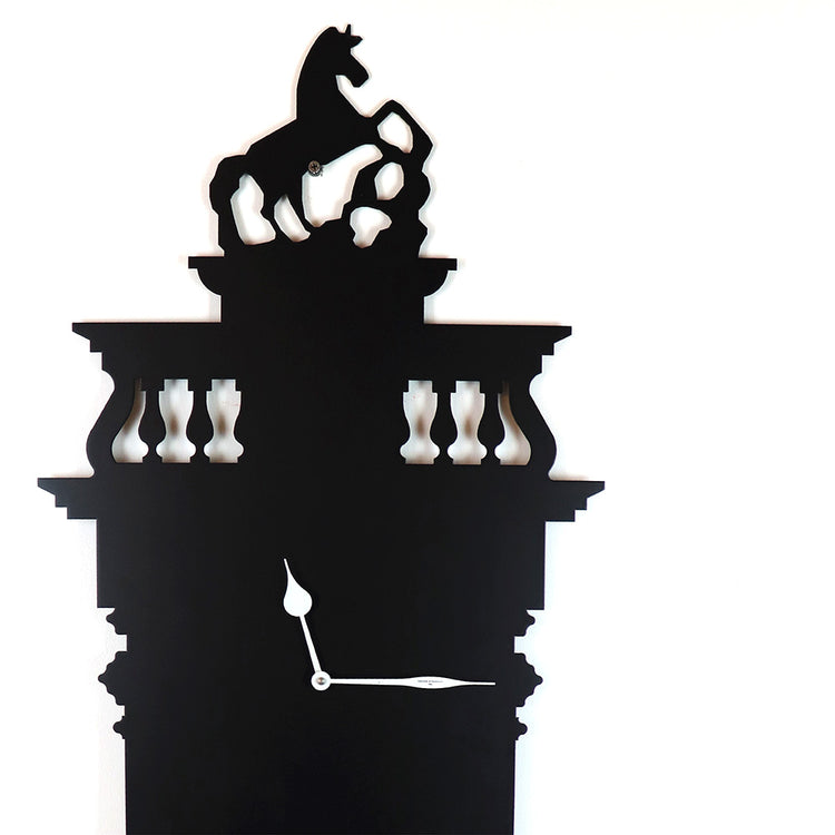 Memoclok Wall Clock Black