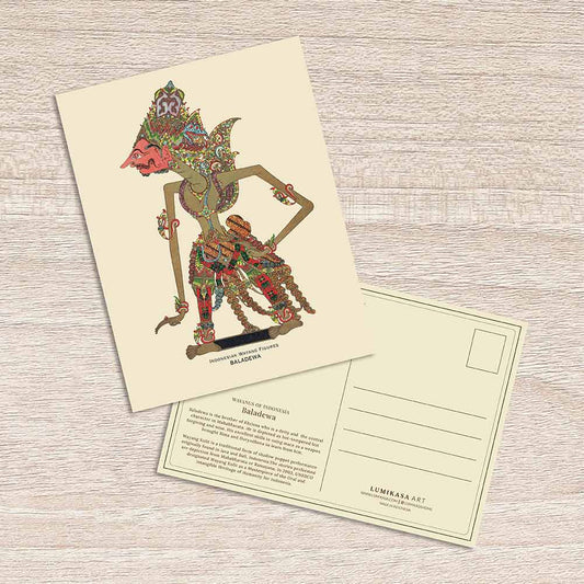 Lumikasa Art Postcard Baladewa