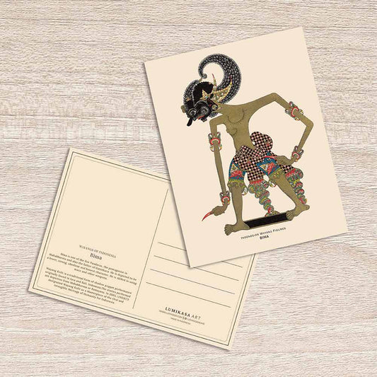 Lumikasa Art Postcard Bima