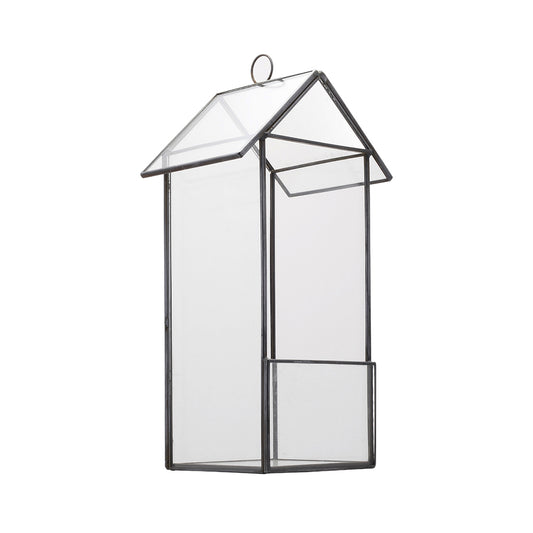 Lumikasa Terrarium Brass Edge Hanging Bird House