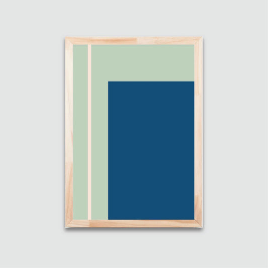 Lumikasa x Frameholic That Corner Framed Art