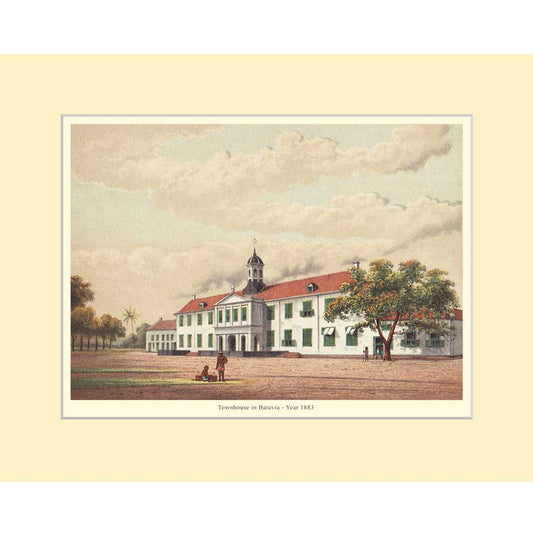 Lumikasa Art City Hall, Batavia Cardboard Frame