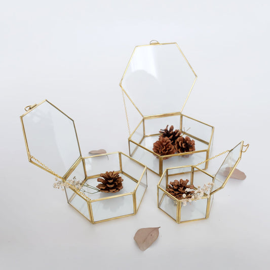 KANVA Home and Living HEXA Brass